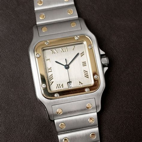 cartier santos galbee replica|vintage cartier cost.